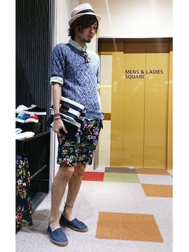 つーちゃんさん（メンズ・176cm）の春コーディネート