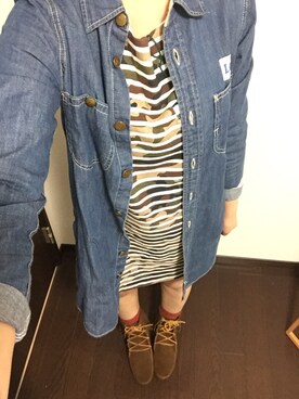 ふくちゃんさん（レディース・162cm）の秋コーディネート