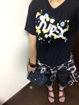 ふくちゃんさん（レディース・162cm）の夏コーディネート