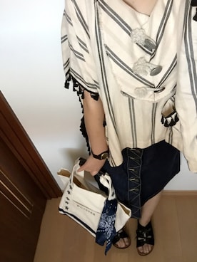 ふくちゃんさん(レディース・162cm)の夏コーディネート