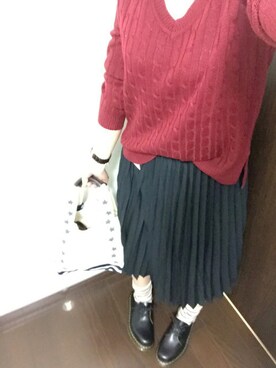 ふくちゃんさん（レディース・162cm）の秋コーディネート