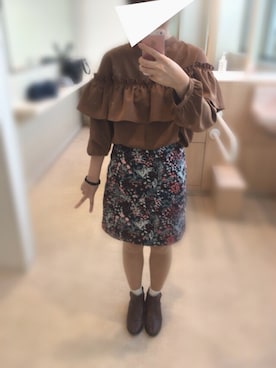 「攻めコーデ」｜hikaru☺︎さん（レディース・152cm）の秋コーディネート
