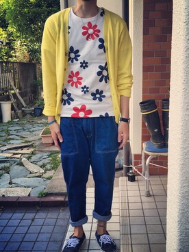 ぽんぽこKJさん（メンズ・166cm）の春コーディネート