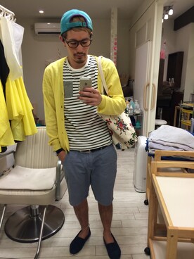 ぽんぽこKJさん（メンズ・166cm）の春コーディネート