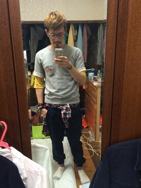 ぽんぽこKJさん（メンズ・166cm）の秋コーディネート