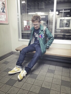 ぽんぽこKJさん（メンズ・166cm）の秋コーディネート