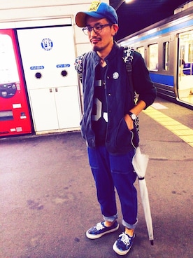 ぽんぽこKJさん（メンズ・166cm）の秋コーディネート