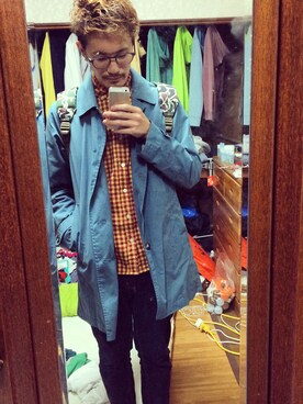 ぽんぽこKJさん（メンズ・166cm）の秋コーディネート