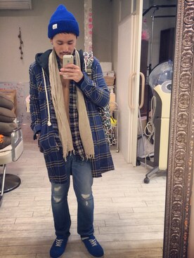 ぽんぽこKJさん（メンズ・166cm）の秋コーディネート