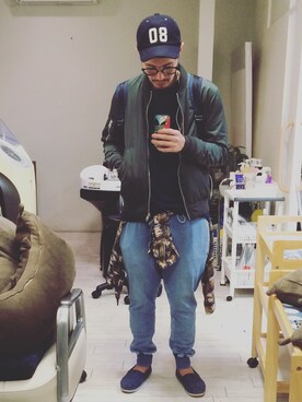 ぽんぽこKJさん（メンズ・166cm）の秋コーディネート