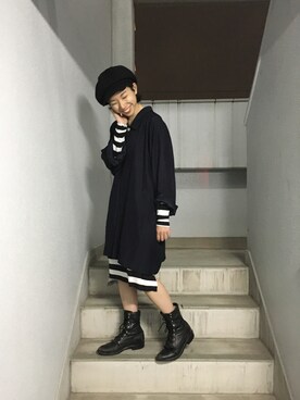 Rico nagataさんの（CHEAP MONDAY | チープマンデイ）を使ったコーディネート