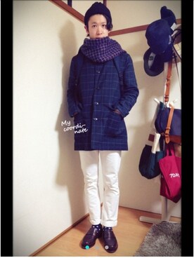 YANさん（メンズ・167cm）の冬コーディネート