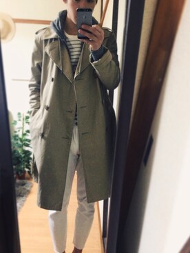 「アイテム（その他アウター）」を使った、YANさん（メンズ・167cm・20代）の秋コーディネート