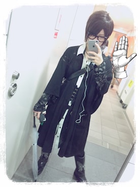 「ALGONQUINS（アルゴンキン）のアイテム（ブーツ）」を使った、椎名皐月Shiina Satsukiさん（レディース・151cm）の秋コーディネート
