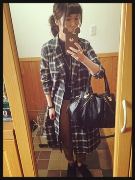 ⁂𝕂𝔸ℕ𝔸⁂さん(レディース・165cm)の秋コーディネート