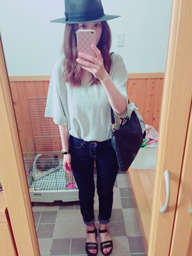 ⁂𝕂𝔸ℕ𝔸⁂さん（レディース・164cm）の夏コーディネート