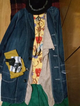 「ERIMAKEEのアイテム」を使った、いがらし（生没年不詳）さん（レディース・159cm）の冬コーディネート