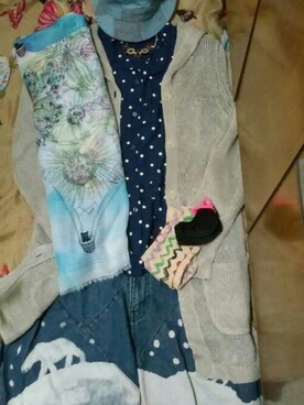 「Vivienne Westwood（ヴィヴィアンウエストウッド）のアイテム（レギンス/スパッツ、その他）」を使った、いがらし（生没年不詳）さん（レディース）の夏コーディネート