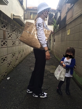 「RICHARDSON（リチャードソン）のアイテム（トップス）」を使った、Nさん（レディース・163cm）の秋コーディネート