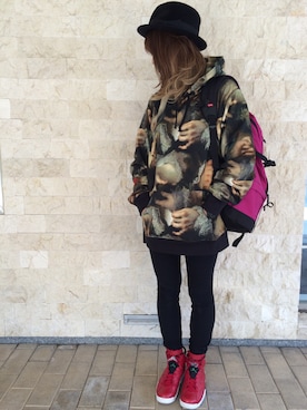 「HELMUT LANG（ヘルムートラング）のアイテム（その他パンツ）」を使った、Nさん（レディース・163cm）の秋コーディネート