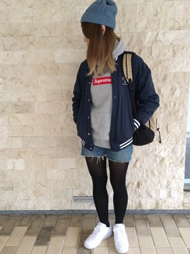 「green（グリーン）のアイテム（パンツ）」を使った、Nさん（レディース・163cm）の秋コーディネート