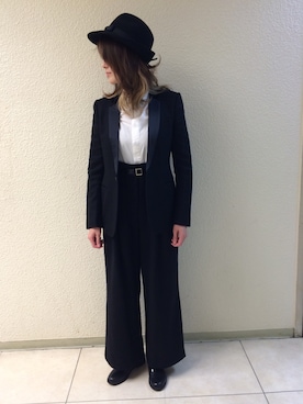 「AMBELL（アンベル）のアイテム」を使った、Nさん（レディース・163cm）の秋コーディネート