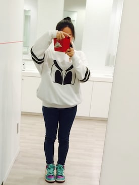 「PANCOATのアイテム」を使った、Ami さん（レディース・144cm）の夏コーディネート