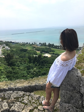「RADOのアイテム」を使った、Yyさん（レディース・162cm）の春コーディネート