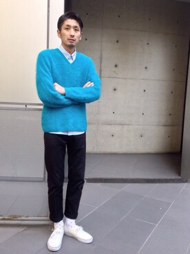 「ANTI」｜WAKOさん（メンズ・175cm）の冬コーディネート