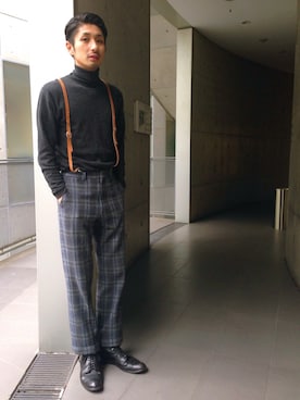 「ANTI」｜WAKOさん（メンズ・175cm）の冬コーディネート