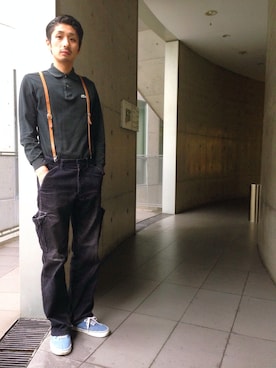 「ANTI」｜WAKOさん（メンズ・175cm）の冬コーディネート
