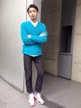 「ANTI」｜WAKOさん（メンズ・175cm）の冬コーディネート