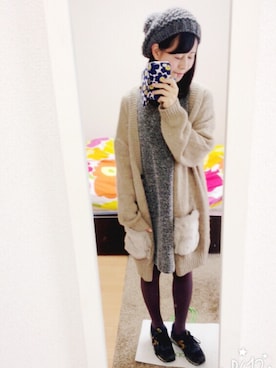 Yuさん（レディース・151cm）の秋コーディネート