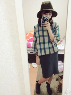 Yuさん（レディース・151cm）の秋コーディネート