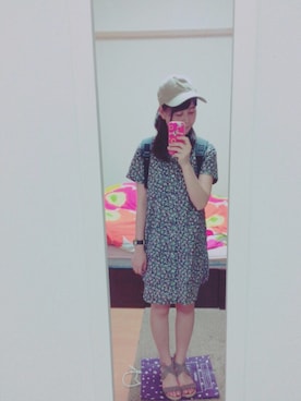 Yuさん（レディース・151cm）の春コーディネート