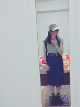 Yuさん（レディース・151cm）の夏コーディネート