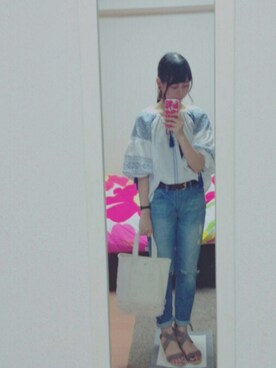 Yuさん（レディース・151cm）の夏コーディネート