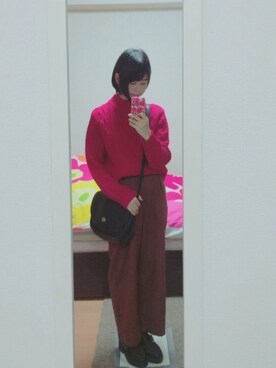 Yuさん（レディース・151cm）の秋コーディネート