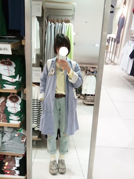 「SM2（エスエムツー）のアイテム（トレンチコート）」を使った、suicaさん（レディース・158cm）の春コーディネート