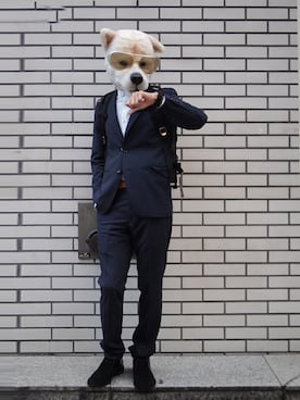 「KIDS LOVE GAITE」｜「アイテム（バッグ）」を使った、ザッシュ（仮称）さん（メンズ・171cm）の春コーディネート