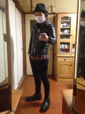 「Vestal（ベスタル）のアイテム」を使った、メタ太郎さん（メンズ・164cm）の秋コーディネート