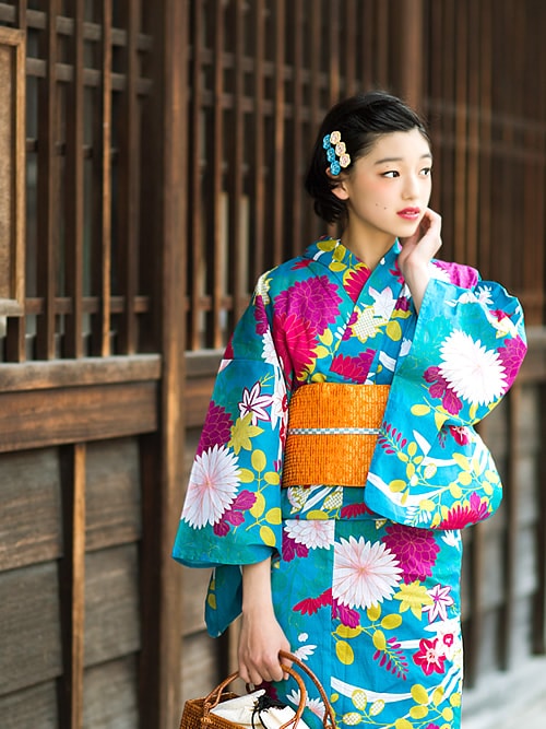 搭配和服小物(橘色系)的时尚穿搭总览