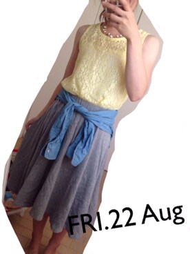 みちさん（レディース・152cm）の夏コーディネート