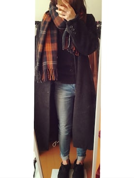 みちさん（レディース・152cm）の冬コーディネート