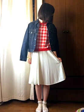 「Samantha Thavasa Petit Choice（サマンサタバサ　プチチョイス）のアイテム（アクセサリー）」を使った、すずコロさん（レディース・160cm）の春コーディネート