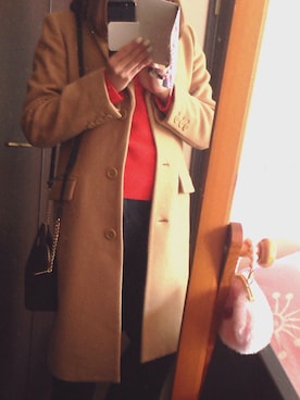 「n.（エヌ）のアイテム」を使った、あやぁさん（レディース・158cm）の冬コーディネート