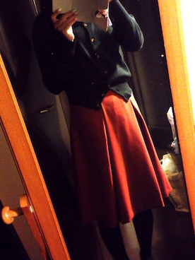 「n.（エヌ）のアイテム」を使った、あやぁさん（レディース・158cm）の冬コーディネート