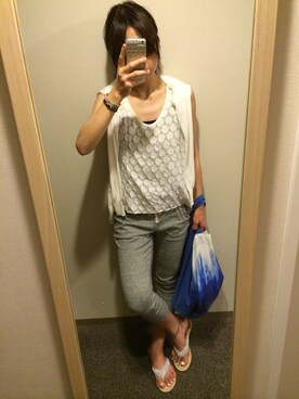 syarakoさん（レディース・156cm）の夏コーディネート