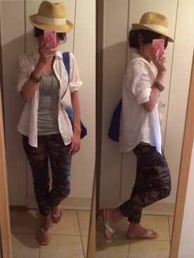 syarakoさん（レディース・156cm）の夏コーディネート