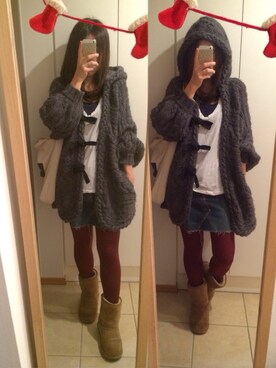 syarakoさん（レディース・156cm）の冬コーディネート